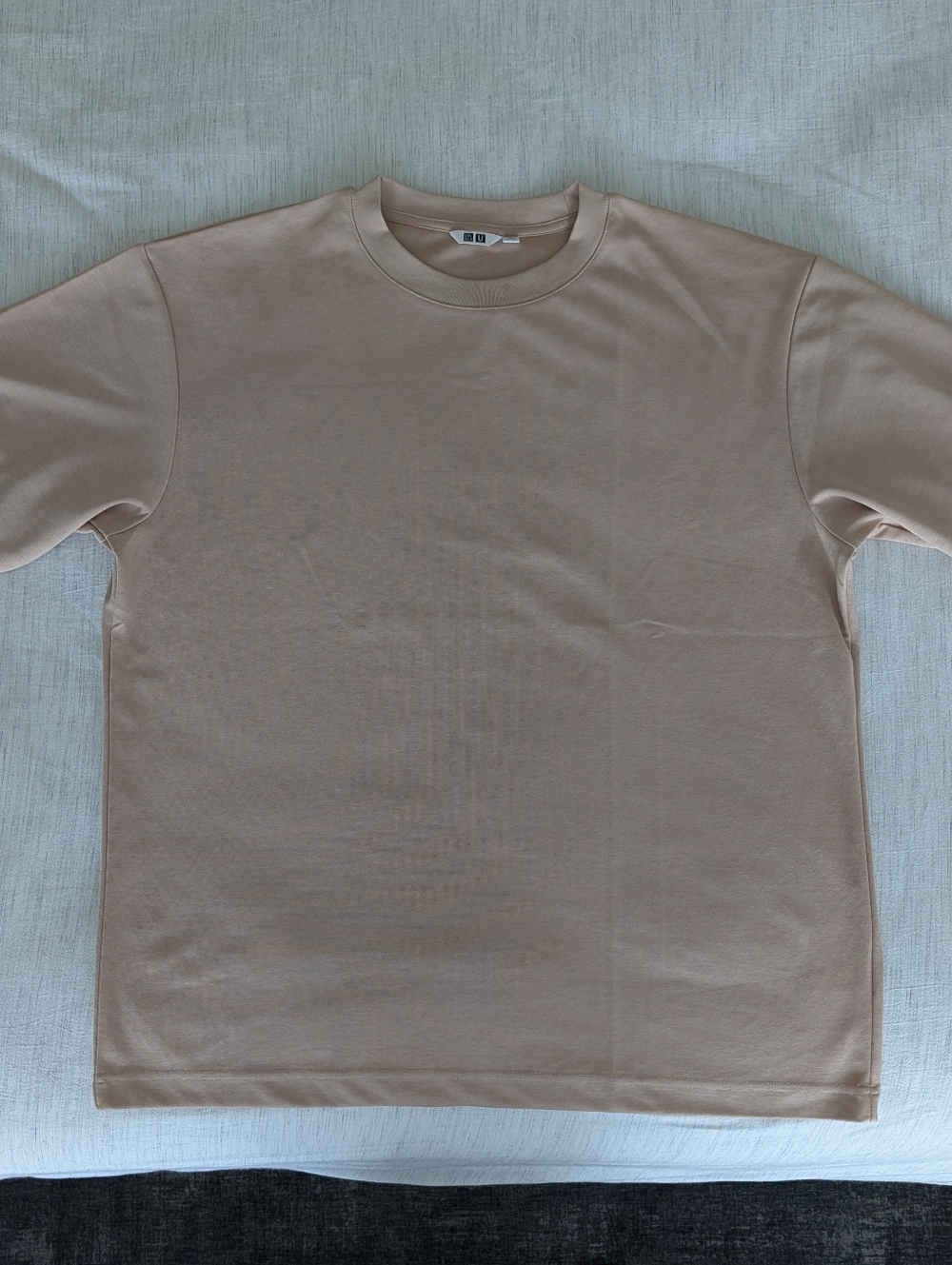 Uniqlo AlRism Cotton Oversized T-Shirt | Half-Sleeve